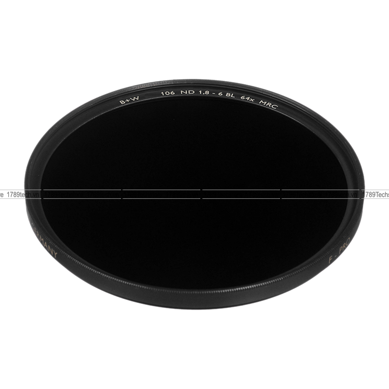 B+W F-Pro 106M ND64 72mm Filter (6-Stop)