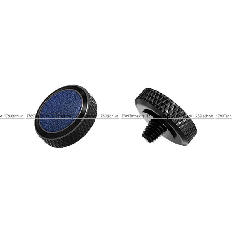 JJC Deluxe Soft Release Button PTK-BKD (Black Blue)