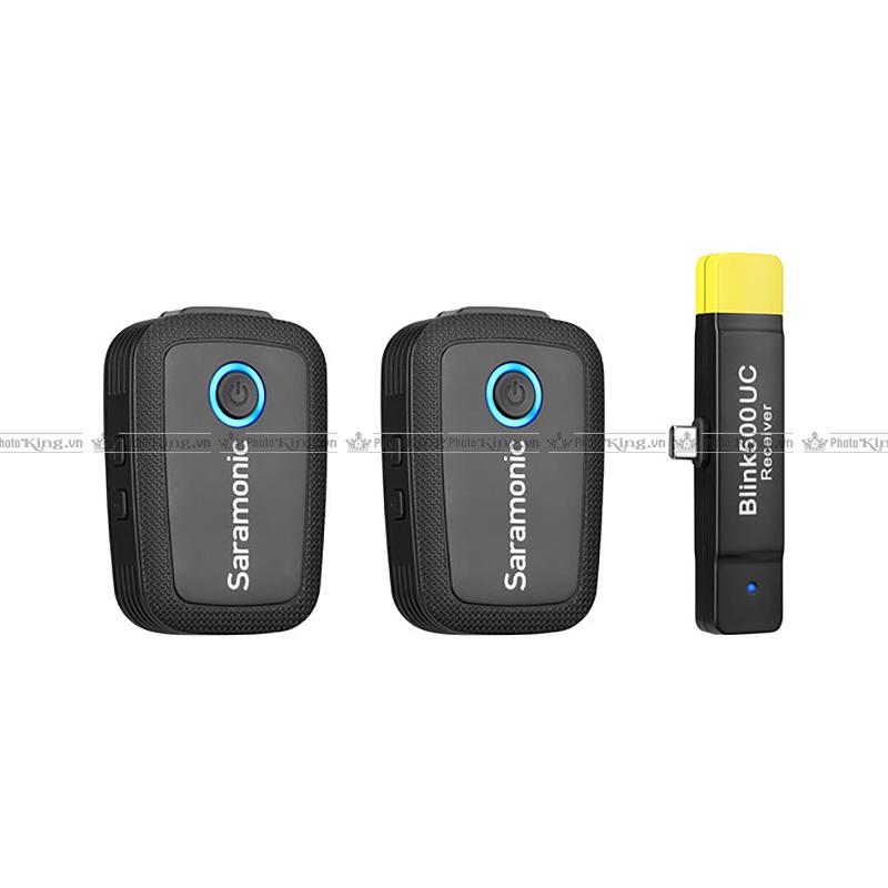 Saramonic Blink 500 B6 Wireless Microphone USB Type-C Devices (TX+TX+RX)