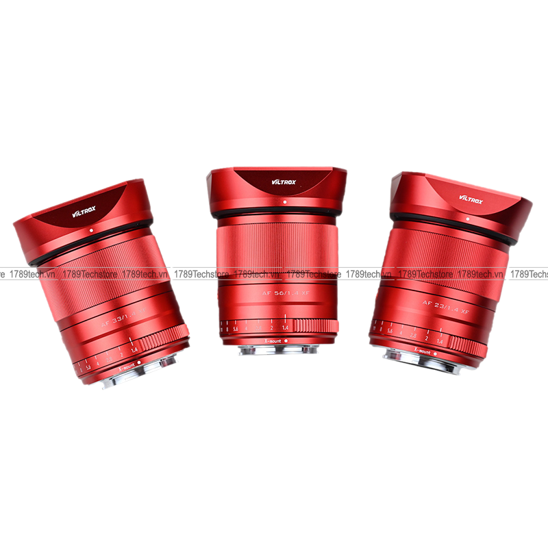 Viltrox AF Red lenses Limited Edition for Fujifilm